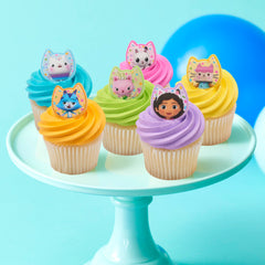 DecoPac Gabby's Dollhouse ring with Pandy Paws for colorful party cupcakes.