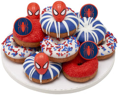 DecoPac Spider-Man party toppers for superhero gatherings.
