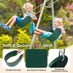 Decorlife anti-slip EVA seat with drainage holes for safe seating.