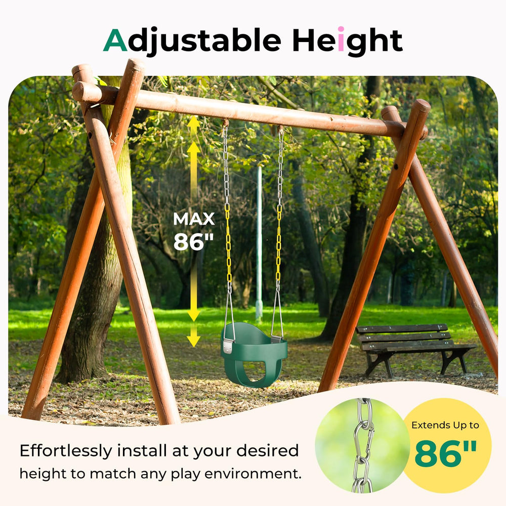 Decorlife quick-snap carabiners simplify installation and adjustments.