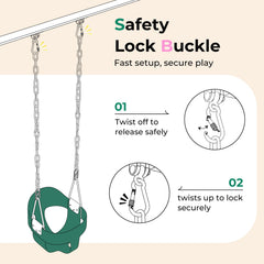 Decorlife safety-focused design enhances backyard fun for kids and caregivers.