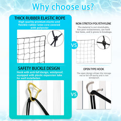 DECORSWITH versatile outdoor storage for pool toys, beach gear, and camping essentials.