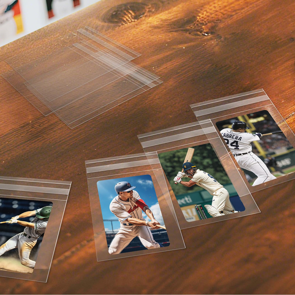 DEDC card protection for trading cards keeps contents visible and organized.