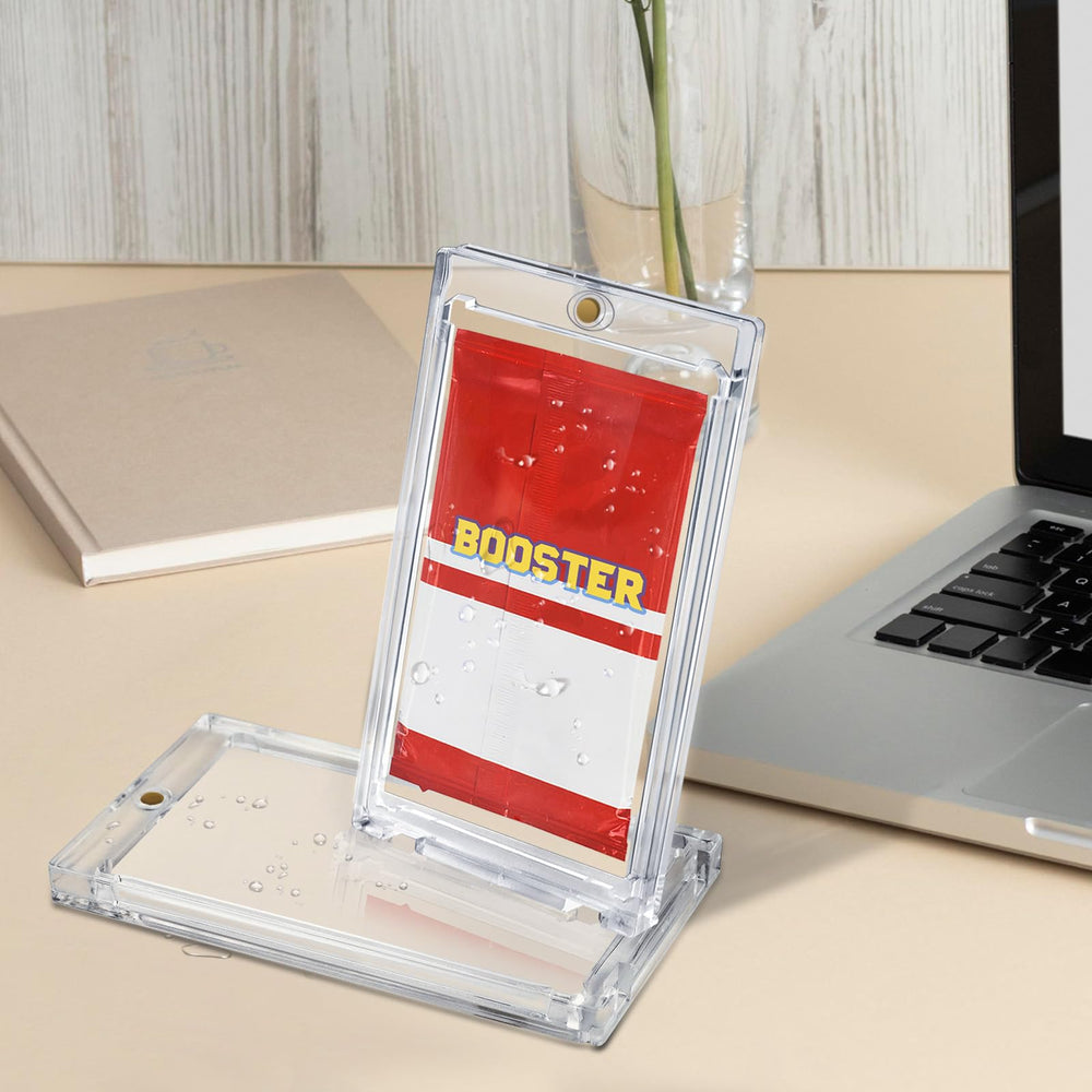 DEDC One Touch Card Holder bundle provides display and protection for packs.