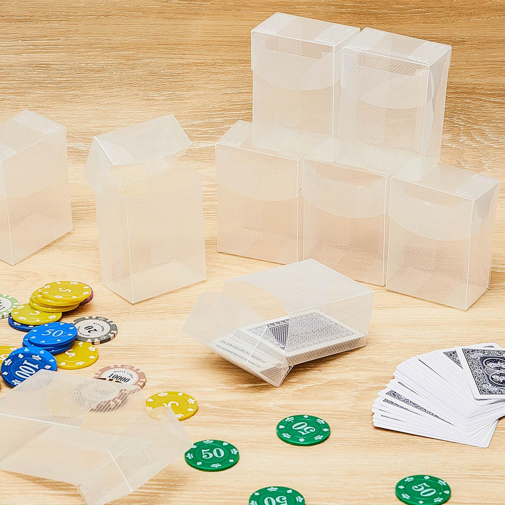 Deekin deck card box with ultrasonic welding for durability.