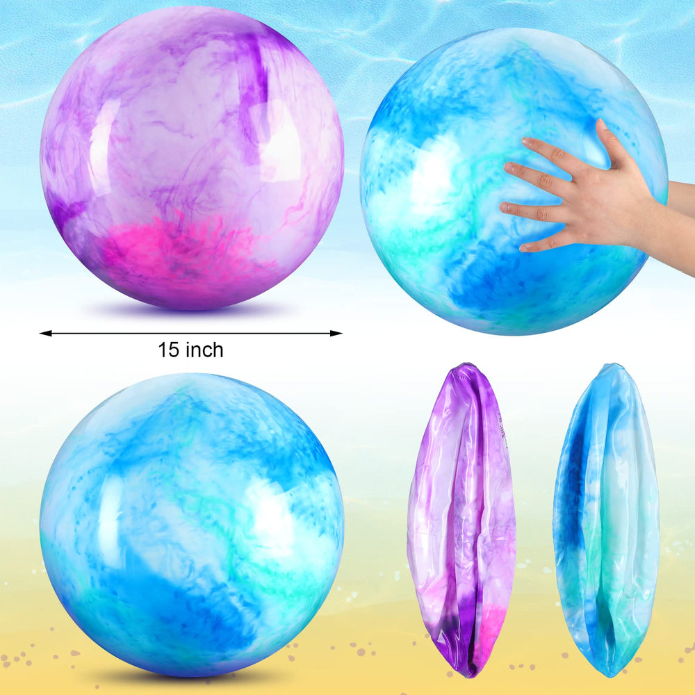 Deekin marbleized bouncy ball purple pattern for kids indoor and outdoor fun.