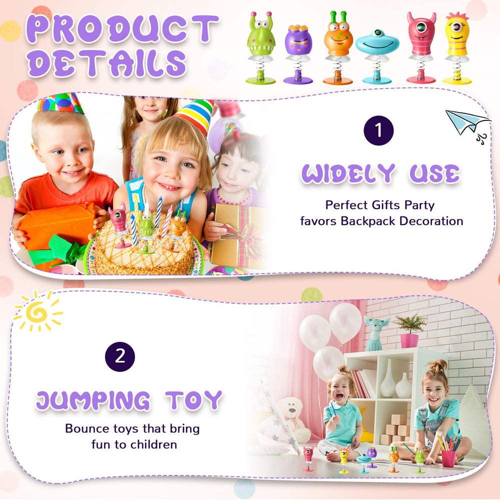Deekin stress-relief pop and jump toys offer brief, playful breaks.