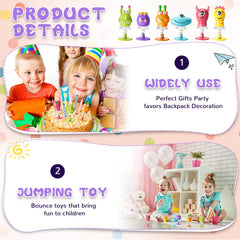 Deekin stress-relief pop and jump toys offer brief, playful breaks.