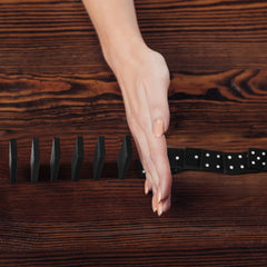 Deekin travel-friendly domino set keeps entertainment ready during trips and commutes.