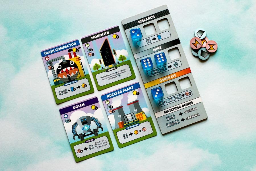 Deep Water Games' Fantastic Factories: five-player game enhances social competition.