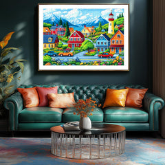 Deepcom durable 1000-piece puzzle with clean cuts for smooth assembly.