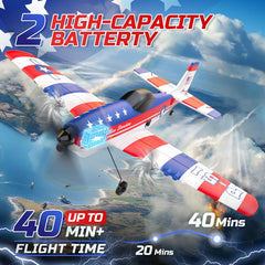 DEERC RC plane foam construction focuses on lightweight, durable EPP body