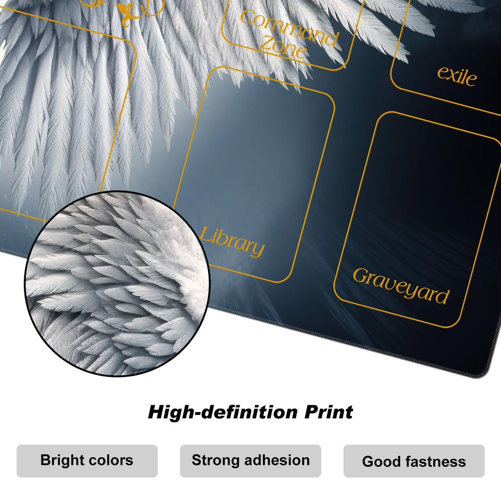 DEGDFSGR mat with stitched edges prevents wear and tear for durability