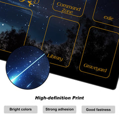 DEGDFSGR MTG playmat with stitched edge for durability.