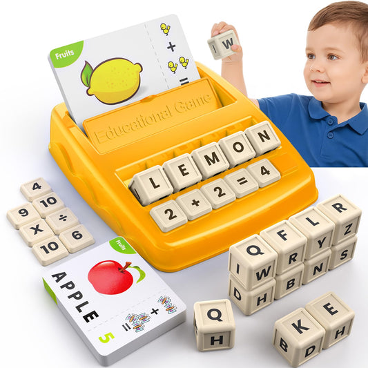 DEGIDEGI letters-flashcards promote early reading and spelling practice