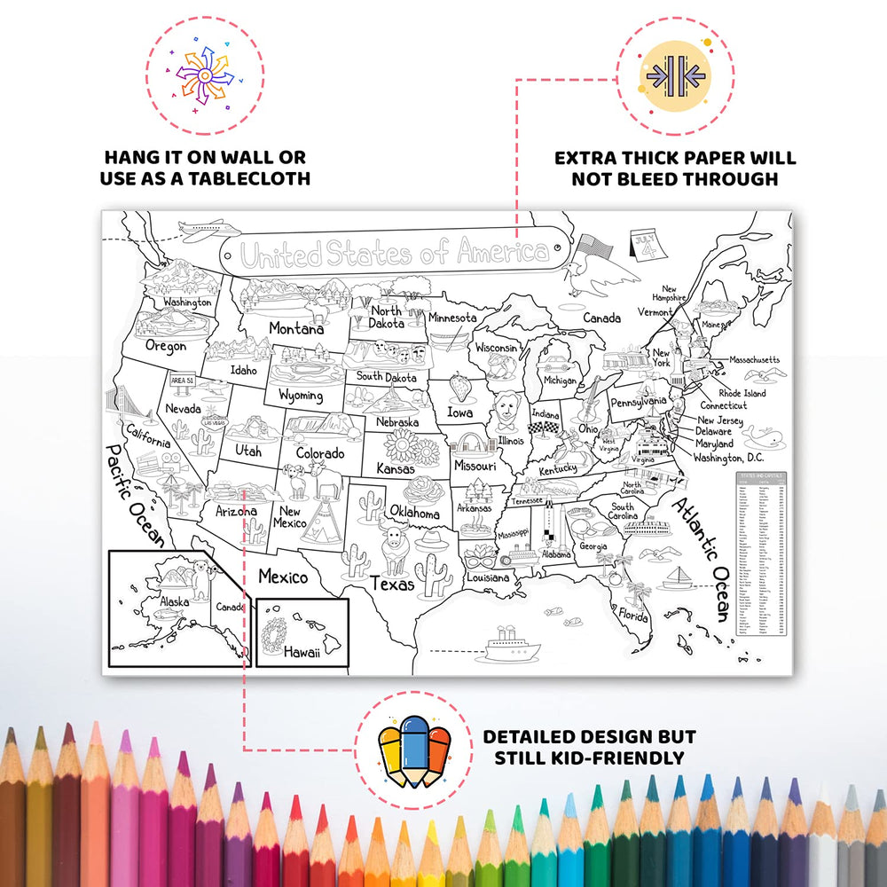 Dekali Designs poster suitable for kids ages 3 and up, promoting exploration.