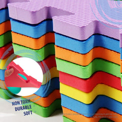 Deke Home BPA-free EVA foam keeps the floor safe for babies during crawling.