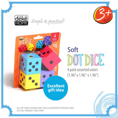 Assorted colors support color recognition and visual learning tasks.