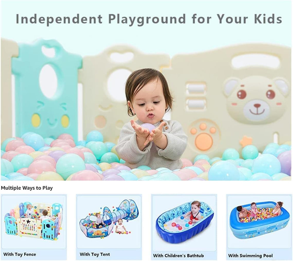 Dekeyoo durable PE plastic balls support long-lasting family fun