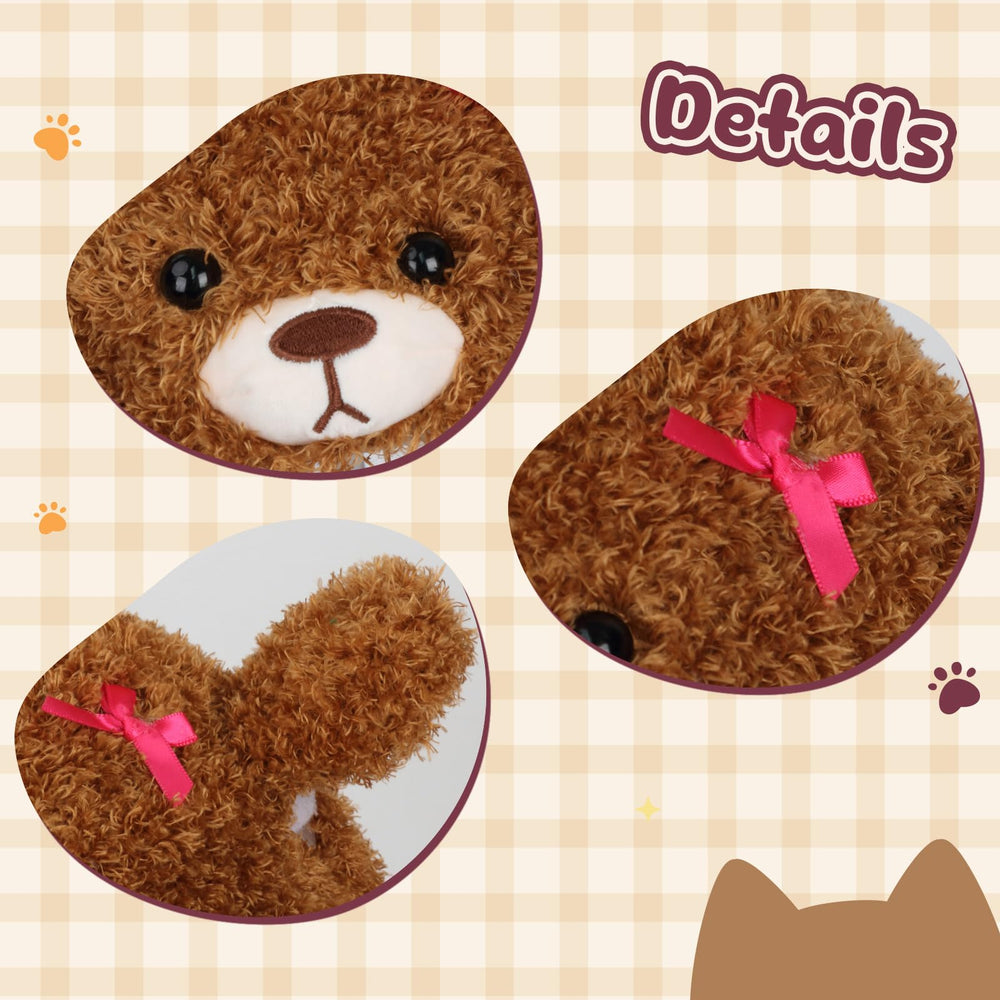 Deletoys cat plush hat with moving ears for costumes.