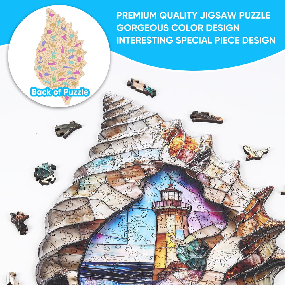 Delobil eye-catching unique-shaped puzzle: adds charm to any puzzle collection.