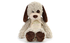 DEMDACO Big Brother Puppy plush with embroidered face detail for durable companionship