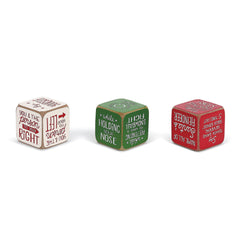 Demdaco Party Starter Dice colored 2x2 design, ideal for lighthearted icebreakers
