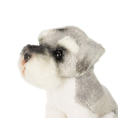 DEMDACO Schnauzer heirloom quality plush designed for lasting everyday play.