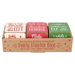 Demdaco three-dice set clarifies who, what, and how for energetic games