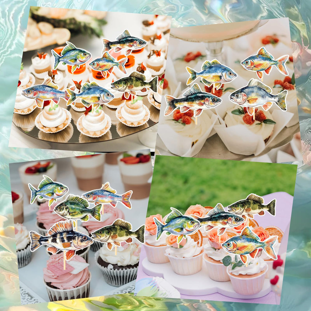Deorfuy 36-piece cupcake topper kit simplifies party dessert styling.