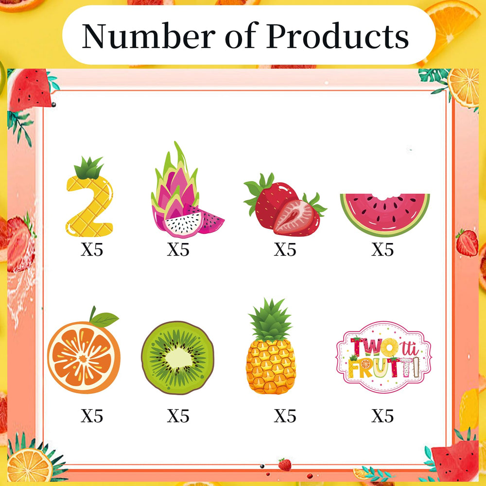 Deorfuy Twotti Fruity watermelon toppers bring playful summer vibes to treats.