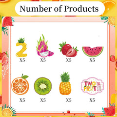 Deorfuy Twotti Fruity watermelon toppers bring playful summer vibes to treats.