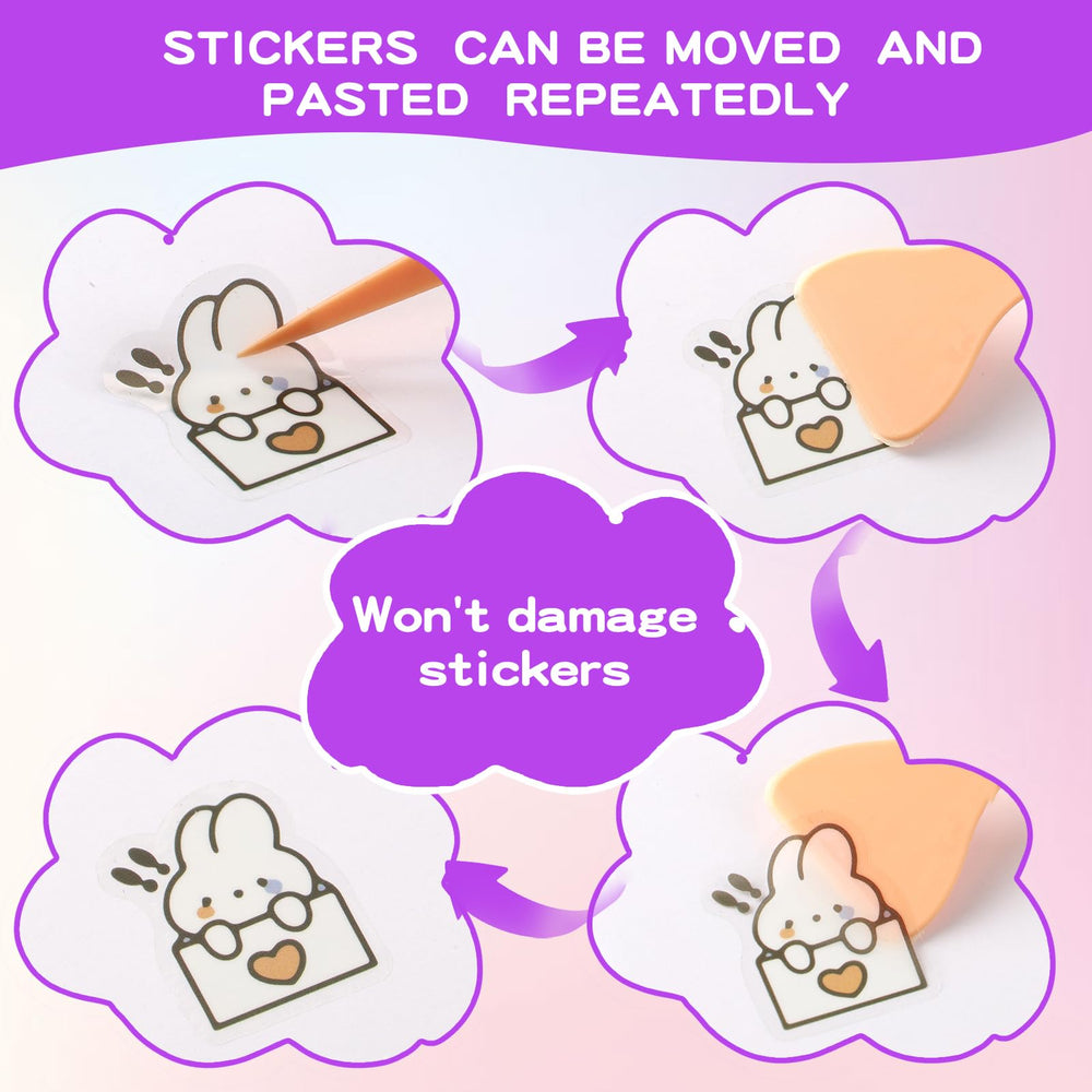 Deqing Warm letter label included to categorize stickers