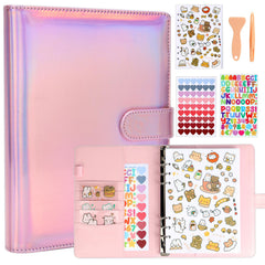 Deqing Warm sticker book with holographic cover for stylish storage