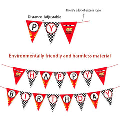 Derzhssg colorful car design banner adds visual excitement to celebrations