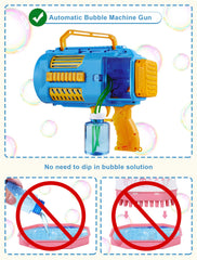 Deserthome safe ABS plastic bubble blaster ideal for kids.