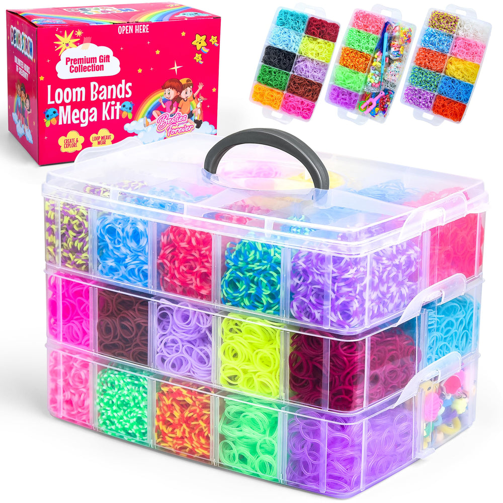 DEVA STASH loom bands for colorful bracelet projects