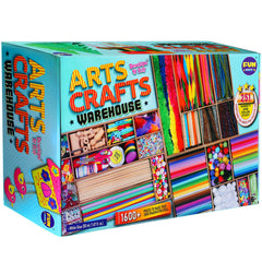 DEVELOP BY PLAY 3-layer jumbo crafts warehouse box with ample storage for busy projects.