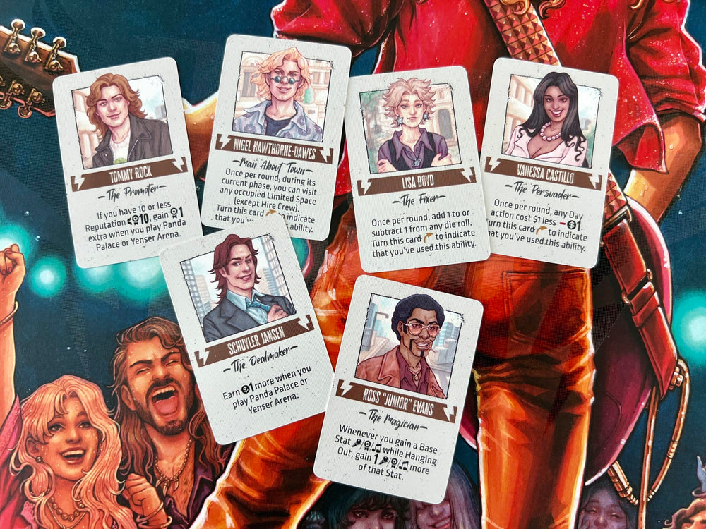 Devir Rock Hard 1977 candy-tokens enabling bonus turns during tense moments.
