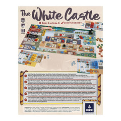 Devir The White Castle player pieces enable precise tactical decisions for competitive play.