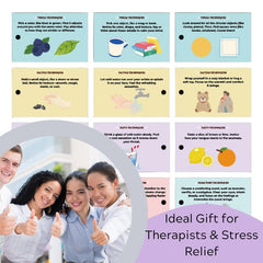 Deyl Cavier coping skills pocket-size cards for on-the-go support.