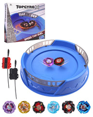 DEZAWRTY X Stadium with X-acceleration rail boosts speed during clashes