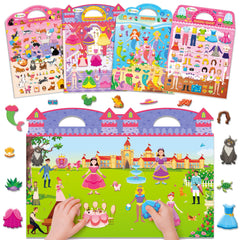 D-FantiX Puffy stickers for fashion dress-up spark imaginative play