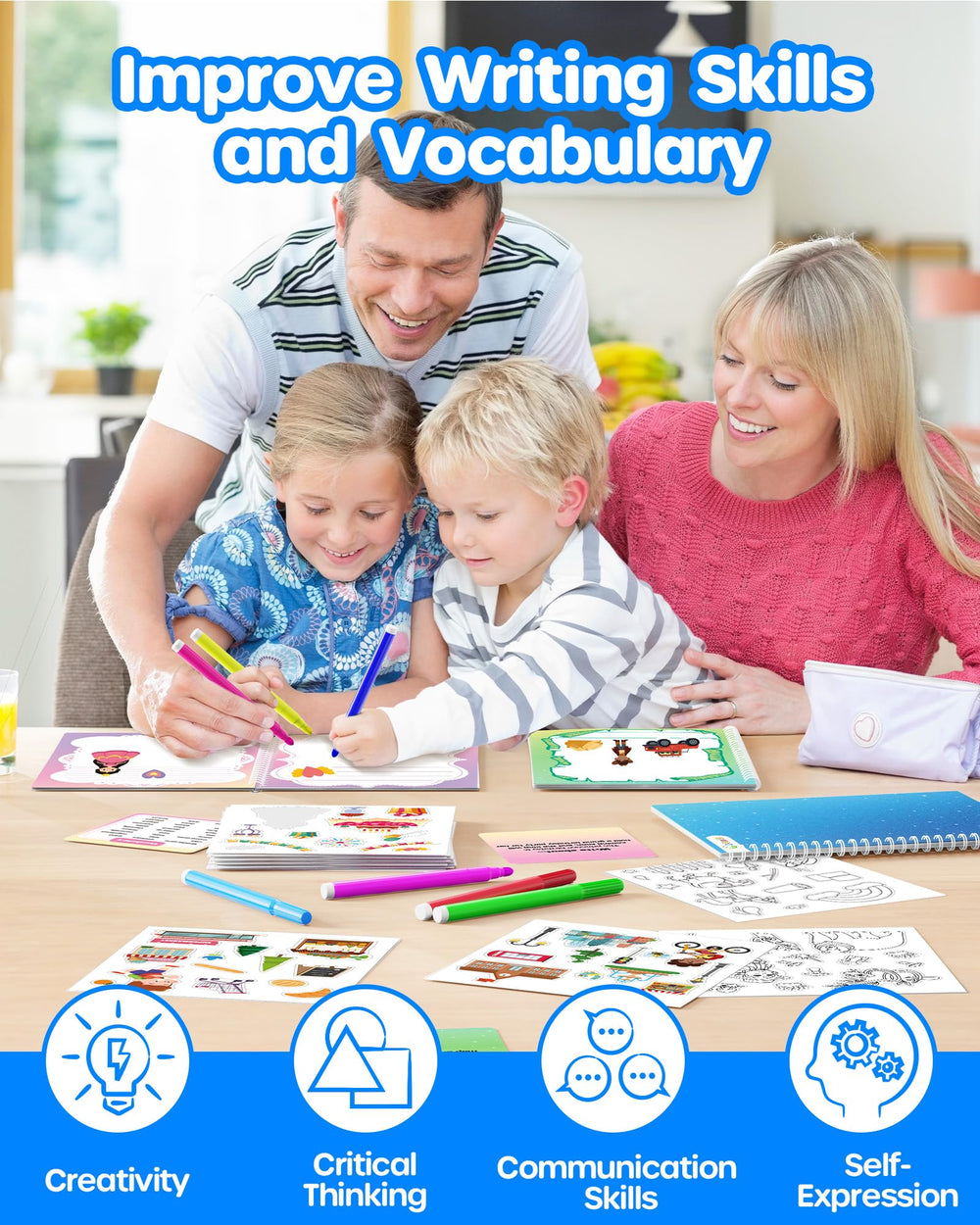 D-FantiX hardbound storybooks provide durable pages for creation.