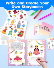 D-FantiX sticker spread fuels colorful scenes and character ideas.
