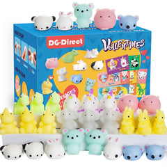DG-Direct valentines cards with mochi squishy toys, perfect for kid-friendly exchanges