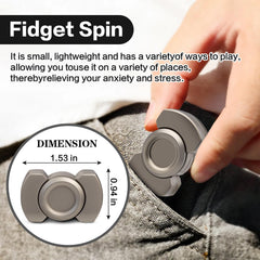 D.G.PLAYER 3-in-1 fidget clicker offers discreet stress relief in meetings.