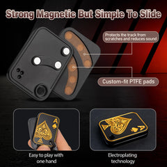 D.G.PLAYER rust-resistant alloy magnets stay strong over time.