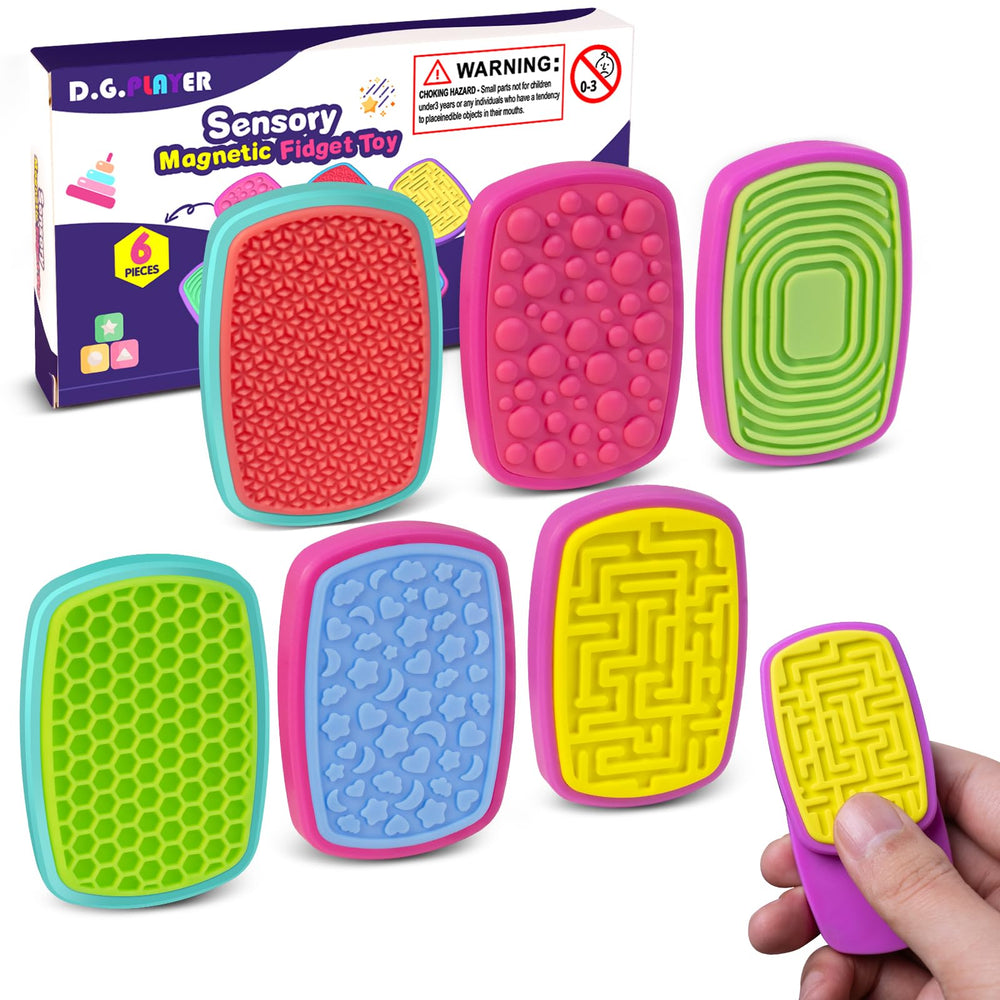 D.G.PLAYER sensory fidget slider with maze texture supports focus during study sessions