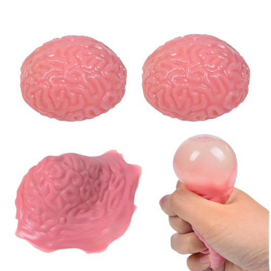 Dhjrefhhd squishy brain fidget ball for tactile relief and focus.